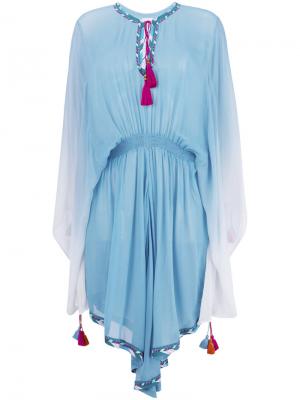 Платье-туника Seema Talitha. Цвет: синий