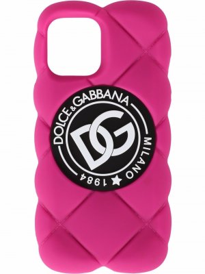 Чехол для iPhone 12 Pro Max Dolce & Gabbana. Цвет: розовый