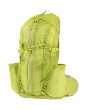 Рюкзаки и сумки на пояс HAGLÖFS. Цвет: кислотно-зеленый