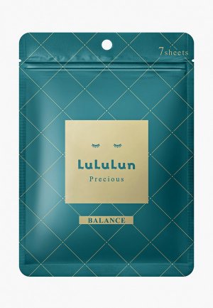 Маска для лица LuLuLun Антивозрастная «Увлажнение и Восстановление Эластичности» Face Mask Precious Balance Green 7