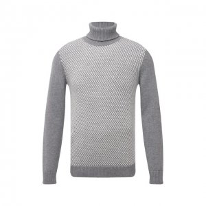 Кашемировый свитер Kiton. Цвет: серый