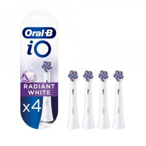Оригинальные сменные насадки для электрической зубной щетки iO Radiant White & Black Oral-B