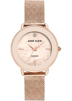 Fashion наручные женские часы 3686PMRG. Коллекция Diamond Anne Klein