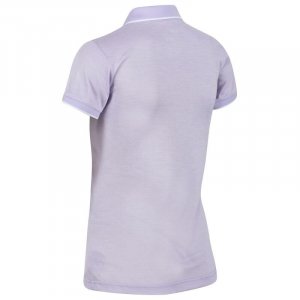 Женская прогулочная рубашка с коротким рукавом Remex II - фиолетовая REGATTA, цвет rosa Regatta