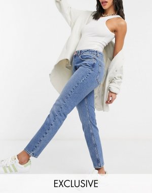 Выбеленные джинсы прямого кроя в стиле 90-х  90s Reclaimed Vintage