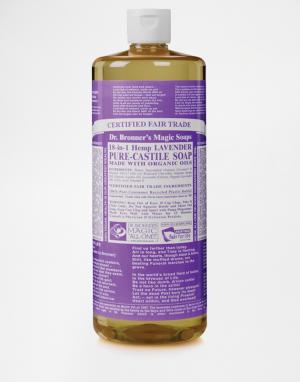 Органическое кастильское жидкое мыло с ароматом лаванды , 9 Dr. Bronner. Цвет: лаванда