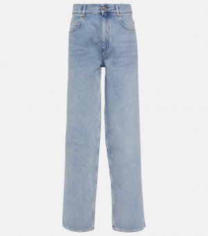 Прямые джинсы с высокой посадкой , синий Isabel Marant
