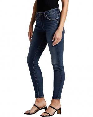 Джинсы Elyse Mid-Rise Skinny Jeans L03116ECF308, цвет Medium Indigo Wash Silver Co.