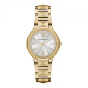 Наручные часы KL3403, золотой Karl Lagerfeld. Цвет: золотистый