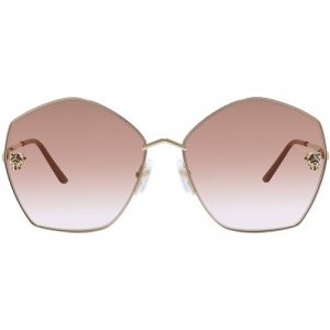 Солнцезащитные очки , розовый Cartier. Цвет: розовый