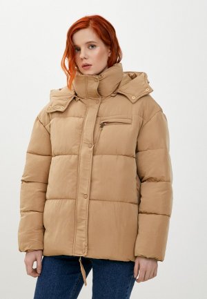 Куртка утепленная Vittoria Vicci. Цвет: коричневый