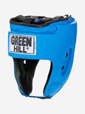 Шлем боксерский Special, Голубой, размер M Green Hill. Цвет: голубой
