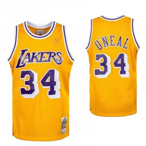 Желтая майка M&N NBA Swingman LA Lakers MITCHELL & NESS, цвет gelb Ness