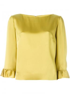Блузка с рукавами три четверти Antonio Marras. Цвет: жёлтый и оранжевый