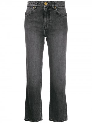 Расклешенные джинсы Victoria Beckham. Цвет: серый
