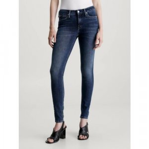 Джинсы зауженные , размер 30/32, синий Calvin Klein Jeans. Цвет: синий