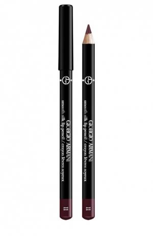 Smooth Silk Lip Pencil мягкий карандаш для губ 11 Giorgio Armani. Цвет: бесцветный