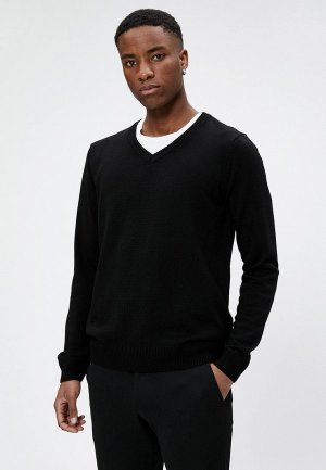 Пуловер Koton. Цвет: черный