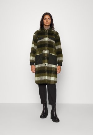 Пальто классическое Femme, зеленый Selected