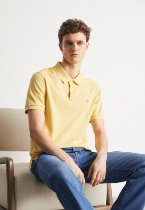Рубашка-поло SHIELD GANT, цвет dusty yellow Gant