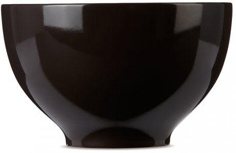 Black Alessi Edition Large Tonale Bowl David Chipperfield. Цвет: black