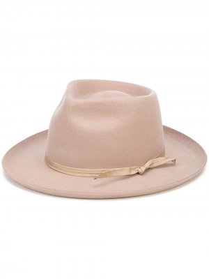 Шляпа-федора Zulu Lack Of Color. Цвет: розовый
