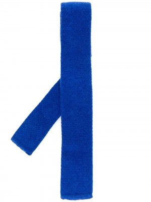 Кашемировый галстук N.Peal. Цвет: синий