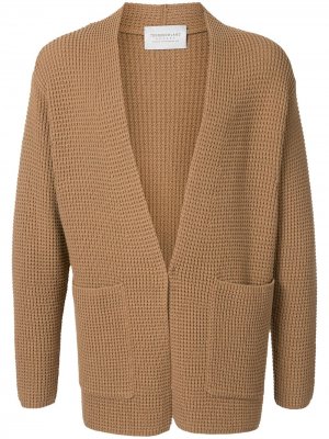 Кардиган-пальто без застежки Tomorrowland. Цвет: коричневый