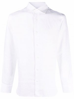 Long-sleeve linen shirt Malo. Цвет: белый