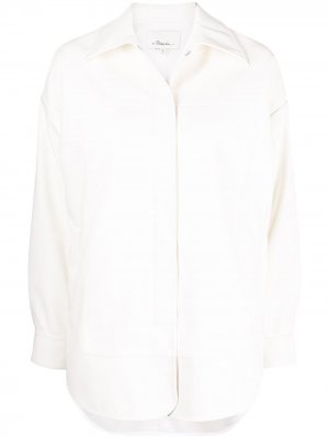 Куртка-рубашка с длинными рукавами 3.1 Phillip Lim. Цвет: белый