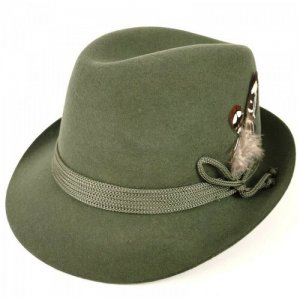 Тирольская шляпа коричневая Bavarian hat Hathat. Цвет: коричневый
