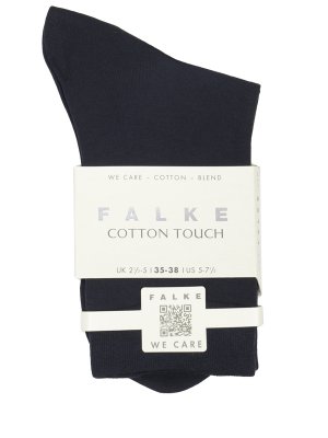 Носки хлопковые Cotton Touch FALKE. Цвет: синий