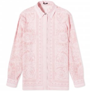 Рубашка Printed Silk, цвет Pale Pink Versace