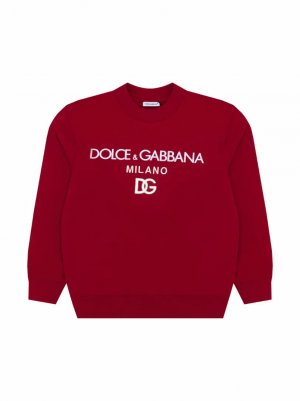 Хлопковый свитшот с логотипом Dolce&Gabbana (D&G)