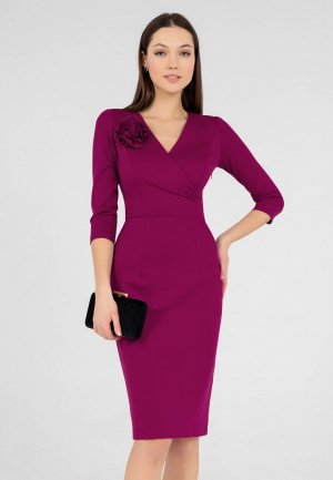 Платье Olivegrey FLAMMY. Цвет: фиолетовый
