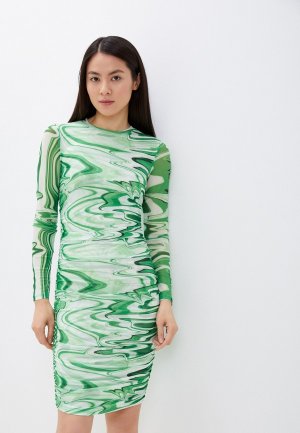 Платье By Swan. Цвет: зеленый