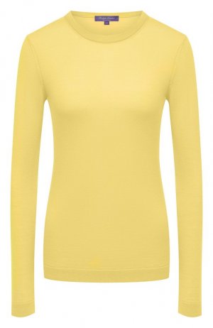 Кашемировый пуловер Ralph Lauren. Цвет: жёлтый