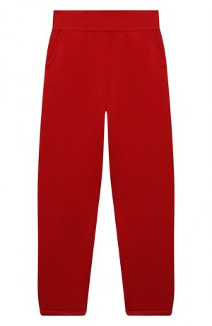 Кашемировые брюки Loro Piana. Цвет: красный