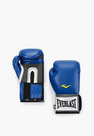 Перчатки боксерские Everlast Pro Style Anti-MB Youth. Цвет: синий