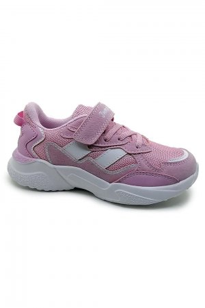 Детская спортивная обувь унисекс , розовый-белый Jump