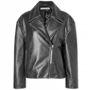 Куртка Lilket Leather, черный Acne Studios