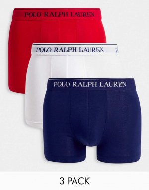 Разноцветные плавки (3 шт.) Polo Ralph Lauren