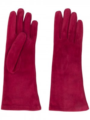 Перчатки средней длины Gala Gloves. Цвет: красный