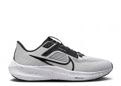 Кроссовки Wmns Air Zoom Pegasus 40 'White Black', черный Nike