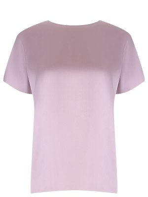 Блуза из вискозы VASSA&CO. Цвет: розовый