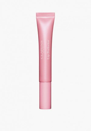 Блеск для губ Clarins LIP PERFECTOR, с перламутром, тон 21 soft pink glow, 12 мл. Цвет: розовый