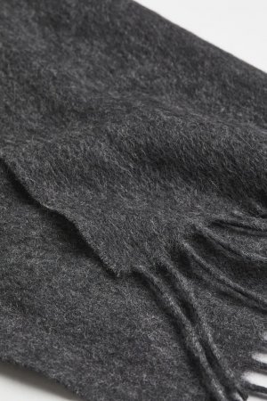 Кашемировый шарф , серый H&M