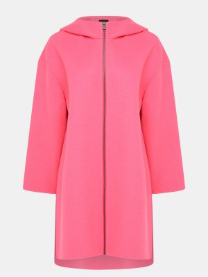 Пальто Pinko. Цвет: розовый