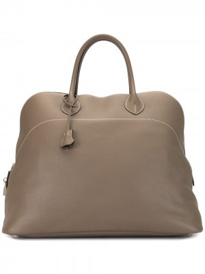 Дорожная сумка Bolide Relax 45 2015-го года pre-owned Hermès. Цвет: серый