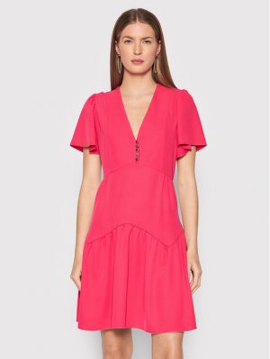 Коктейльное платье свободного кроя , розовый Rinascimento
